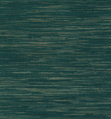 2972-86126 - Kira Teal Hemp Grasscloth Wallpaper