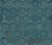 2972-86112 - Shunan Blue Veneer Inlay Wallpaper