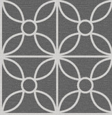 2716-23859 - Savvy Black Geometric Wallpaper