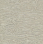 2971-86366 - Leith Taupe Zen Waves Wallpaper