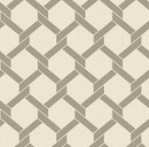 2971-86309 - Payton Grey Hexagon Trellis Wallpaper