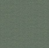 2971-86185 - Lela Green Faux Linen Wallpaper
