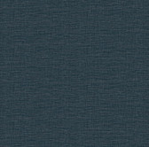 2971-86181 - Lela Navy Faux Linen Wallpaper