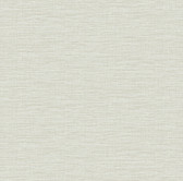 2971-86180 - Lela Silver Faux Linen Wallpaper