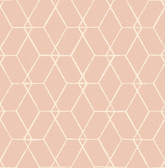 2889-25250 - Osterlen Light Pink Trellis Wallpaper