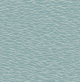 2889-25242 - Hono Blue Abstract Wave Wallpaper