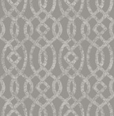 2793-24725 - Ethereal Grey Trellis Wallpaper