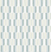 2903-25804 - Burgen Teal Geometric Linen Wallpaper