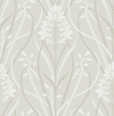 4198-27819 - Rosalind Dove Iris Damask Wallpaper
