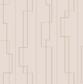 4198-27813 - Anson Blush Deco Detailing Wallpaper