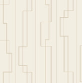 4198-27810 - Anson Ivory Deco Detailing Wallpaper