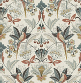 4198-27837 - Bernadette Rose Garden Wilderness Wallpaper