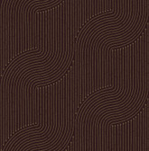 4198-27807 - Braddock Merlot Rhythmic Flow Wallpaper