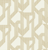 4198-27803 - Franz Gold Geometric Wallpaper