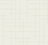 4198-83475 - Wylie Metallic Dotted Gridlines Wallpaper