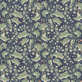 4201-48027 - Syren Navy Dainty Floral Wallpaper