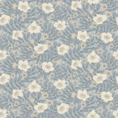 4201-48023 - Maggan Blue Floral Trail Wallpaper