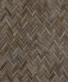 4202-410358 - Ellery Charcoal Herringbone Wallpaper