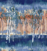 4193-7472M - Primavera Dark Blue Wall Mural