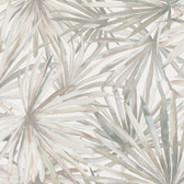 4193-7450 - Corifa Cream Palm Leaf Wallpaper