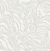 4177-27708 - Massar Silver Modern Marbled Wallpaper
