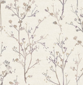 4177-27722 - Silverling Lavender Budding Branches Wallpaper