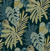 4177-27739 - Alocasia Green Tropical Foliage Wallpaper