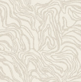 4177-27706 - Massar Taupe Modern Marbled Wallpaper