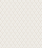 4173-27673 - Tillie Taupe Diamond Floral Wallpaper