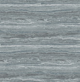 4173-27667 - Lyman Blue Striated Wallpaper