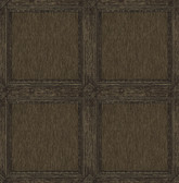 4173-27659 - Moorland Dark Brown Wood Panel Wallpaper