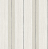 4173-27661 - Ames Grey Linen Stripe Wallpaper