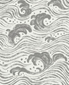 4172-27510 - Swell Charcoal Ocean Wave Wallpaper