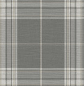4147-27384 - Westley Grey Plaid Wallpaper