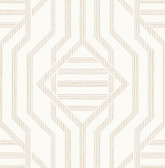 4147-27404 - Essex Wheat Geometric Wallpaper