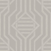 4147-27405 - Essex Light Grey Geometric Wallpaper