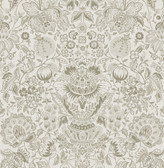 4147-27374 - Blanche Neutral Floral Damask Wallpaper