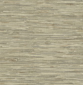 4147-27262 - Exhale Olive Woven Faux Grasscloth Wallpaper