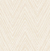 4147-27371 - Lainey Apricot Stitched Chevron Wallpaper
