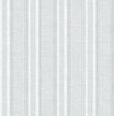 4147-27393 - Ayanna Blue Striped Wallpaper