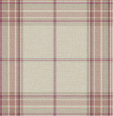 4147-27385 - Westley Magenta Plaid Wallpaper