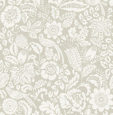 4147-27361 - Marta Beige Floral Trail Wallpaper