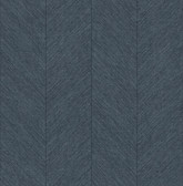 4155-27323 - Kallam Indigo Chevron Wallpaper