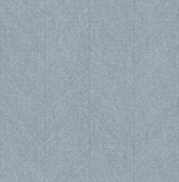 4155-27319 - Kallam Light Blue Chevron Wallpaper