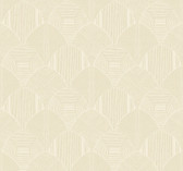 4155-72804 - Meyberg Khaki Geometric Wallpaper