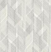 4155-27336 - Bryant Black Crosshatch Wallpaper