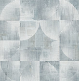 4155-27343 - Woodbine Slate Abstract Geometric Wallpaper