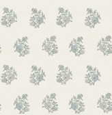 AST6359 - Overbrook Sage Bouquet Toss Wallpaper
