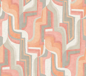 4135-72701 - Tulum Coral Surreal Shapes Wallpaper