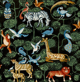 4135-27284 - Rigby Multicolor Jungle Animals Wallpaper